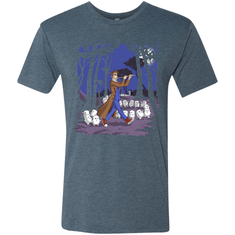 T-Shirts Indigo / Small Doctor Hamelin Men's Triblend T-Shirt