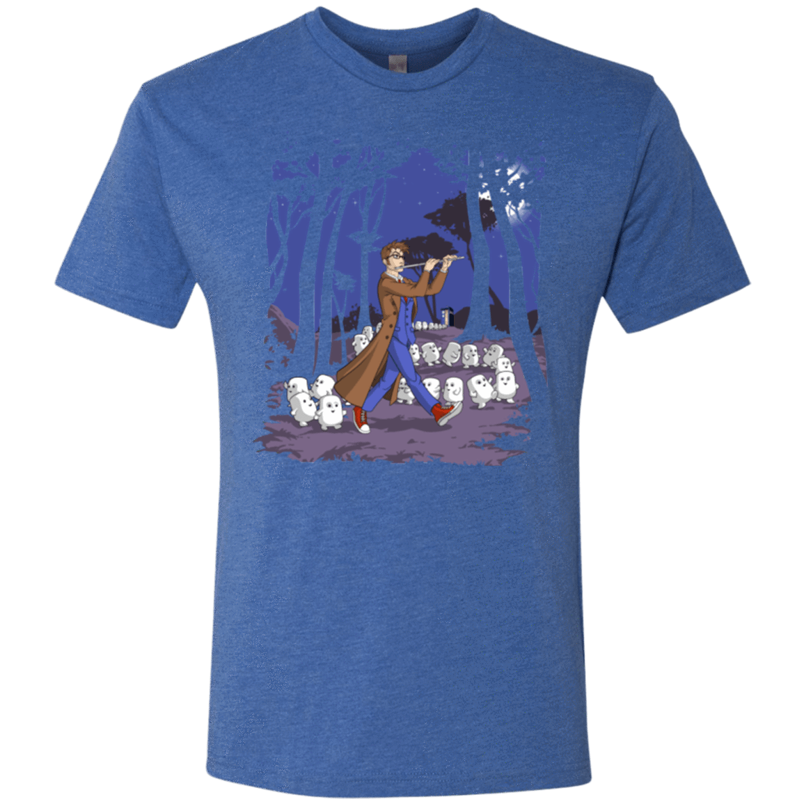 T-Shirts Vintage Royal / Small Doctor Hamelin Men's Triblend T-Shirt