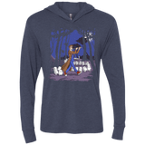 T-Shirts Vintage Navy / X-Small Doctor Hamelin Triblend Long Sleeve Hoodie Tee