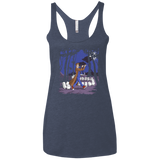 T-Shirts Vintage Navy / X-Small Doctor Hamelin Women's Triblend Racerback Tank