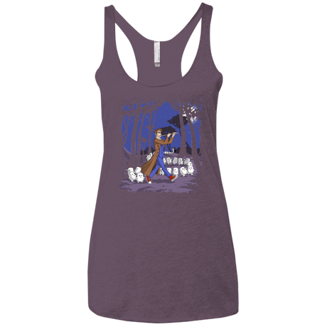 T-Shirts Vintage Purple / X-Small Doctor Hamelin Women's Triblend Racerback Tank