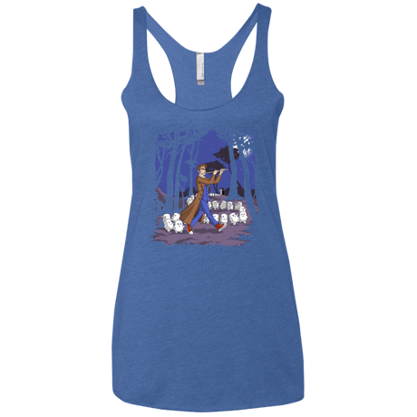 T-Shirts Vintage Royal / X-Small Doctor Hamelin Women's Triblend Racerback Tank