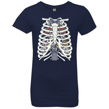 T-Shirts Midnight Navy / YXS Doctor Inside Girls Premium T-Shirt