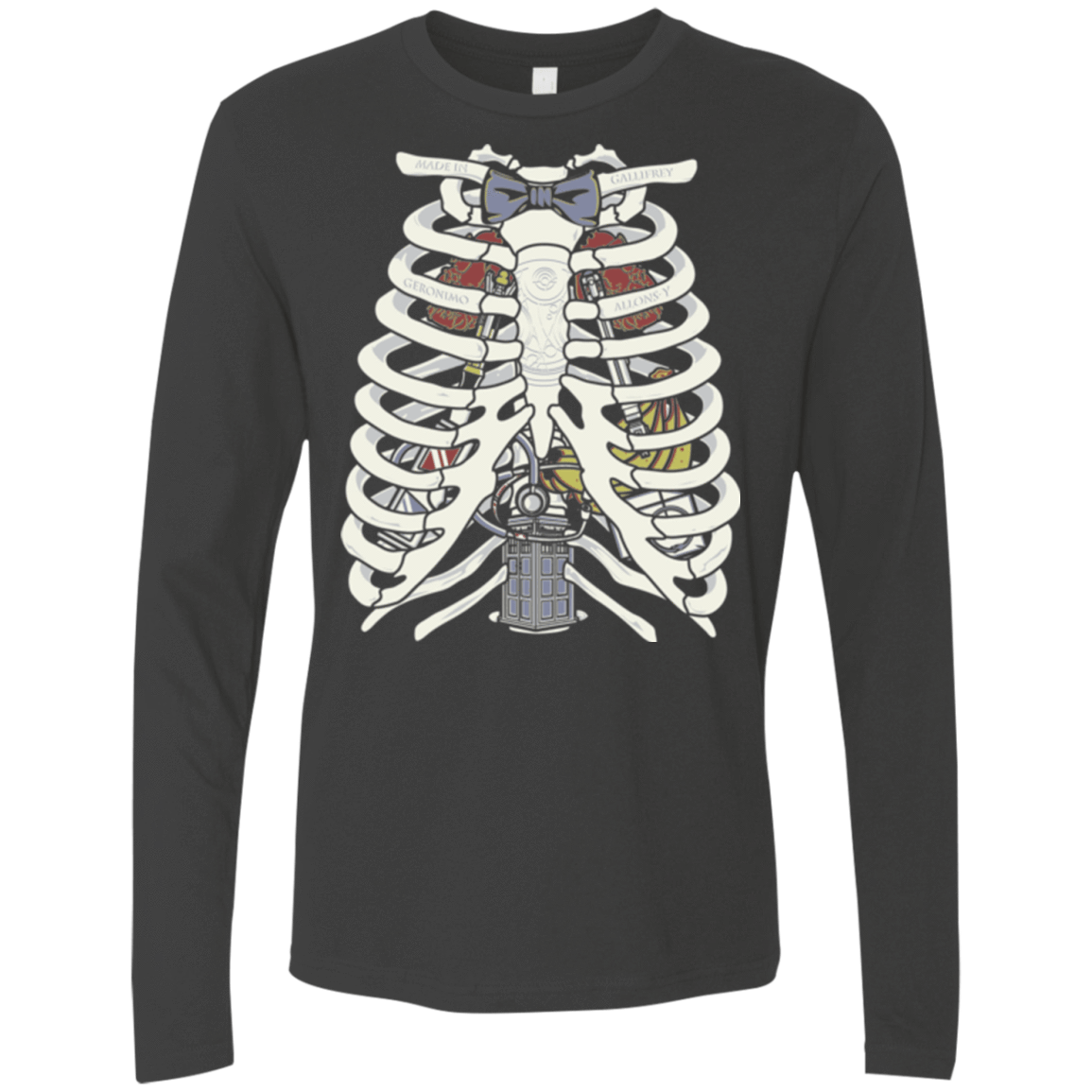 T-Shirts Heavy Metal / Small Doctor Inside Men's Premium Long Sleeve
