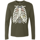 T-Shirts Military Green / Small Doctor Inside Men's Premium Long Sleeve