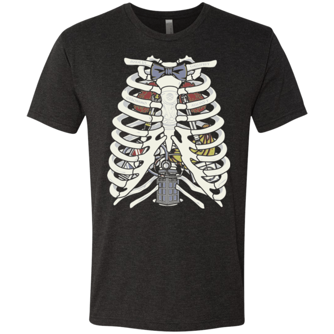T-Shirts Vintage Black / Small Doctor Inside Men's Triblend T-Shirt