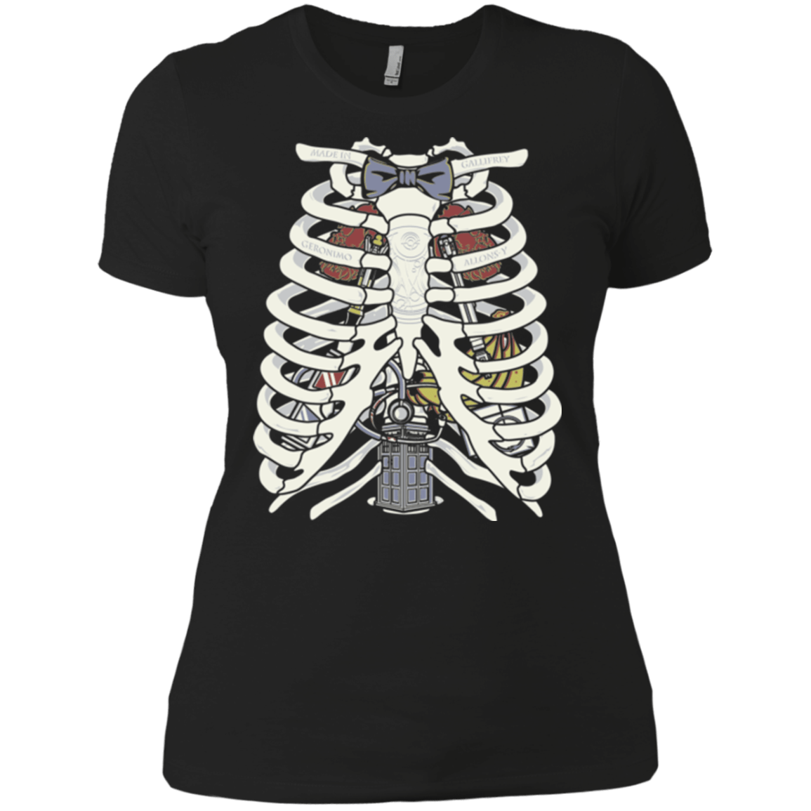 T-Shirts Black / X-Small Doctor Inside Women's Premium T-Shirt