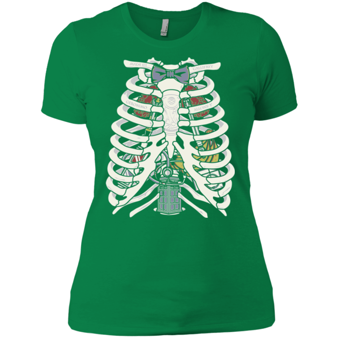 T-Shirts Kelly Green / X-Small Doctor Inside Women's Premium T-Shirt