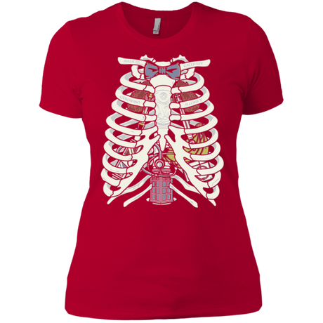 T-Shirts Red / X-Small Doctor Inside Women's Premium T-Shirt