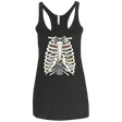 T-Shirts Vintage Black / X-Small Doctor Inside Women's Triblend Racerback Tank