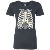T-Shirts Vintage Navy / Small Doctor Inside Women's Triblend T-Shirt