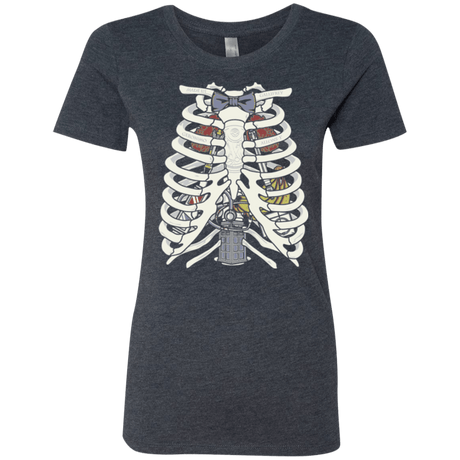 T-Shirts Vintage Navy / Small Doctor Inside Women's Triblend T-Shirt