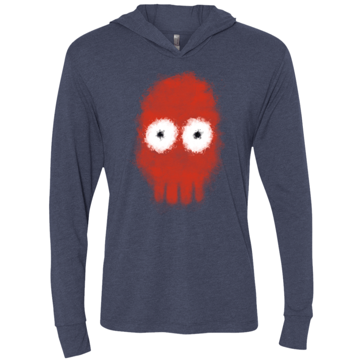 T-Shirts Vintage Navy / X-Small Doctor Lobster Triblend Long Sleeve Hoodie Tee