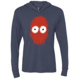 T-Shirts Vintage Navy / X-Small Doctor Lobster Triblend Long Sleeve Hoodie Tee