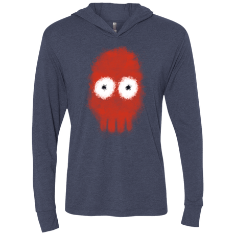 T-Shirts Vintage Navy / X-Small Doctor Lobster Triblend Long Sleeve Hoodie Tee