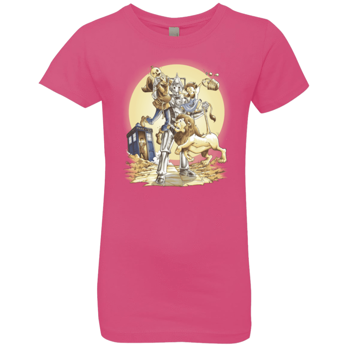 T-Shirts Hot Pink / YXS Doctor Oz Girls Premium T-Shirt