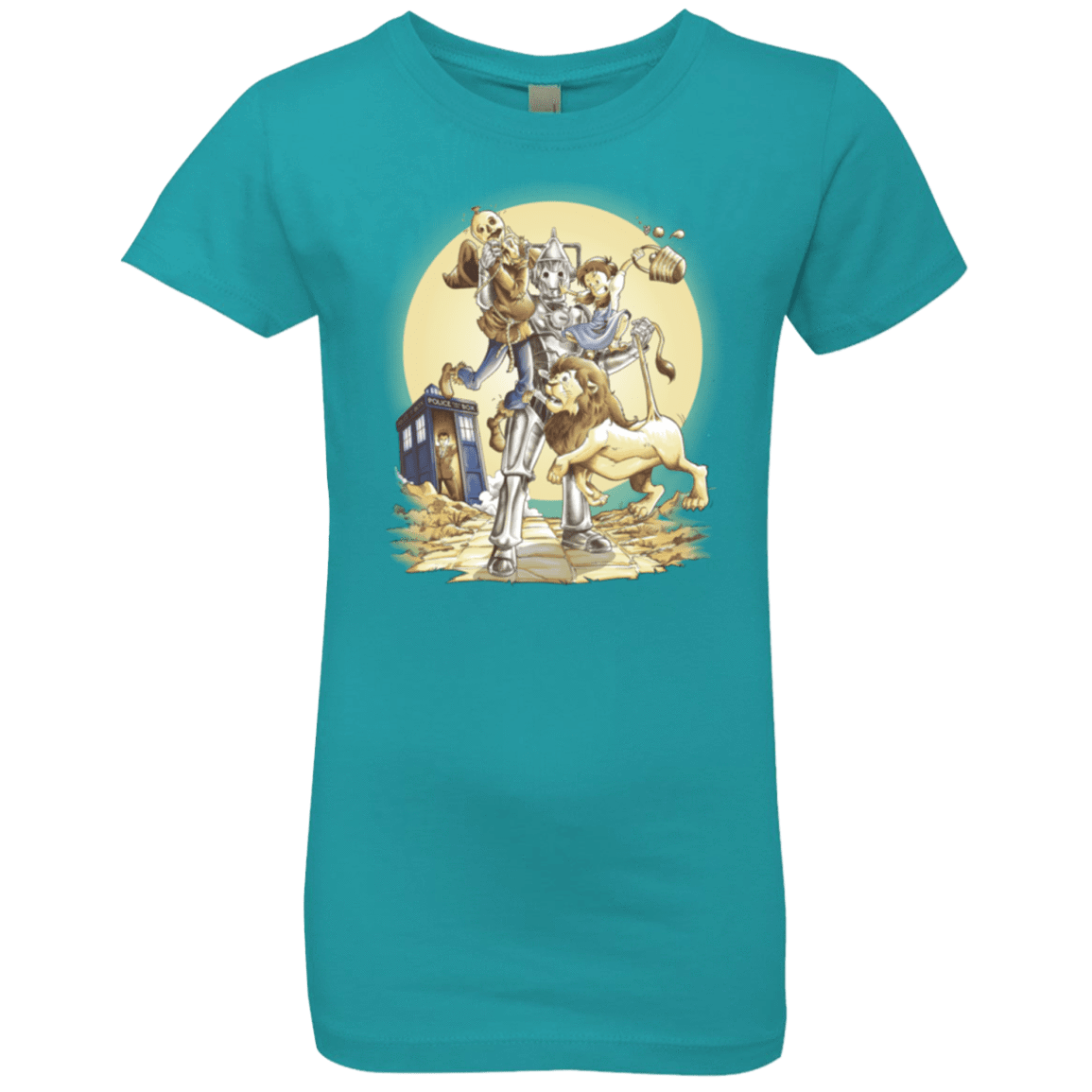 T-Shirts Tahiti Blue / YXS Doctor Oz Girls Premium T-Shirt