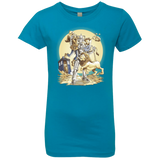 T-Shirts Turquoise / YXS Doctor Oz Girls Premium T-Shirt