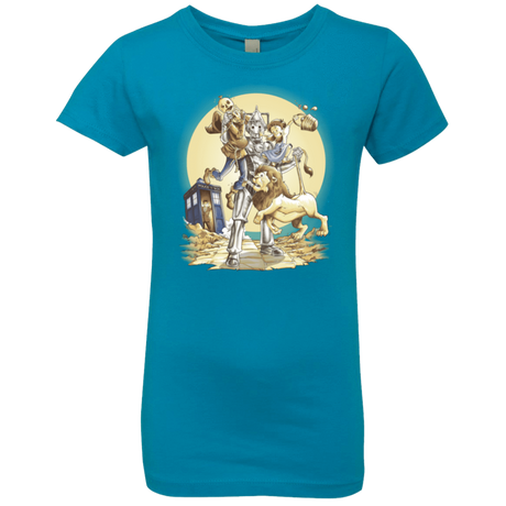 T-Shirts Turquoise / YXS Doctor Oz Girls Premium T-Shirt