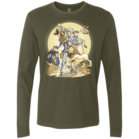 T-Shirts Military Green / Small Doctor Oz Men's Premium Long Sleeve