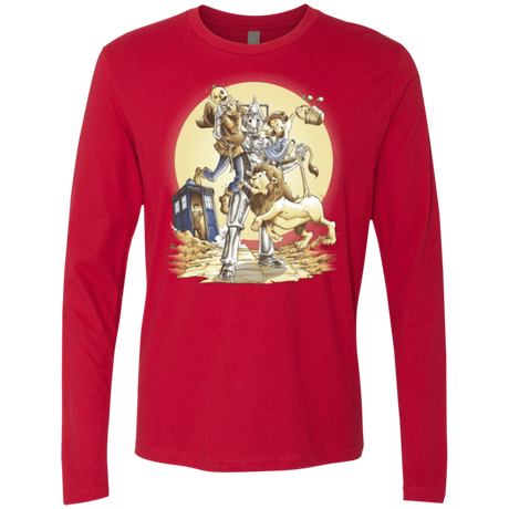 T-Shirts Red / Small Doctor Oz Men's Premium Long Sleeve