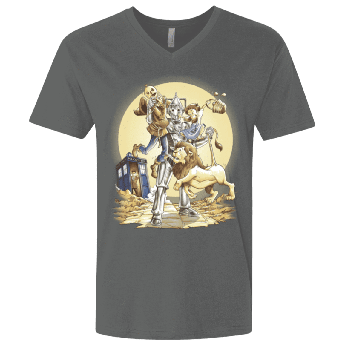 T-Shirts Heavy Metal / X-Small Doctor Oz Men's Premium V-Neck