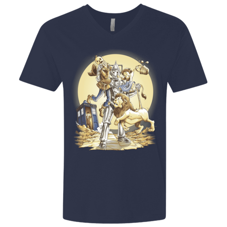 T-Shirts Midnight Navy / X-Small Doctor Oz Men's Premium V-Neck