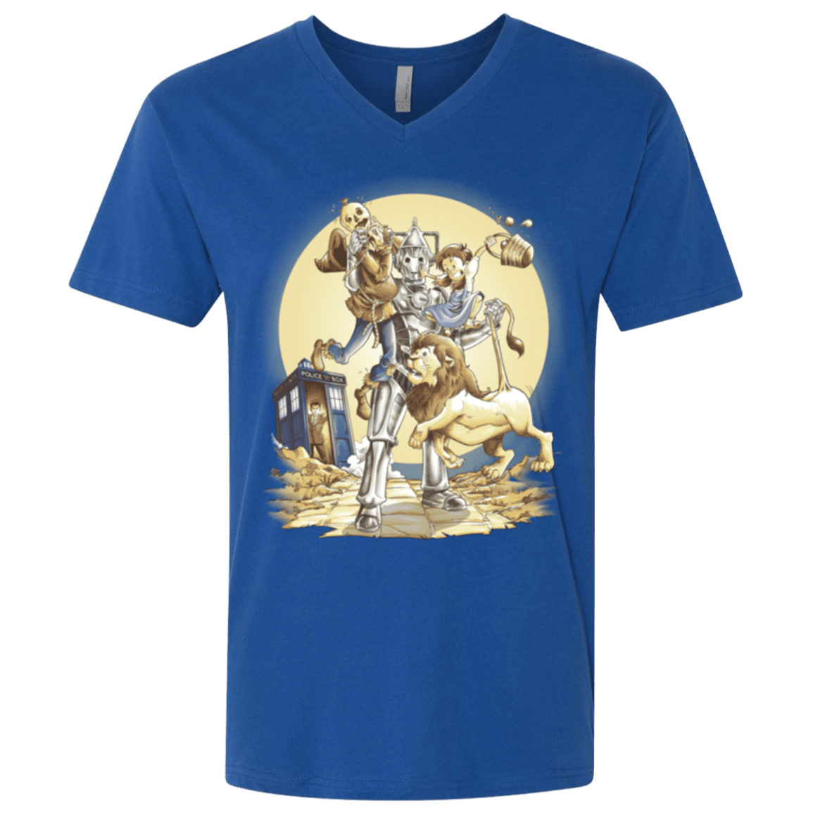 T-Shirts Royal / X-Small Doctor Oz Men's Premium V-Neck