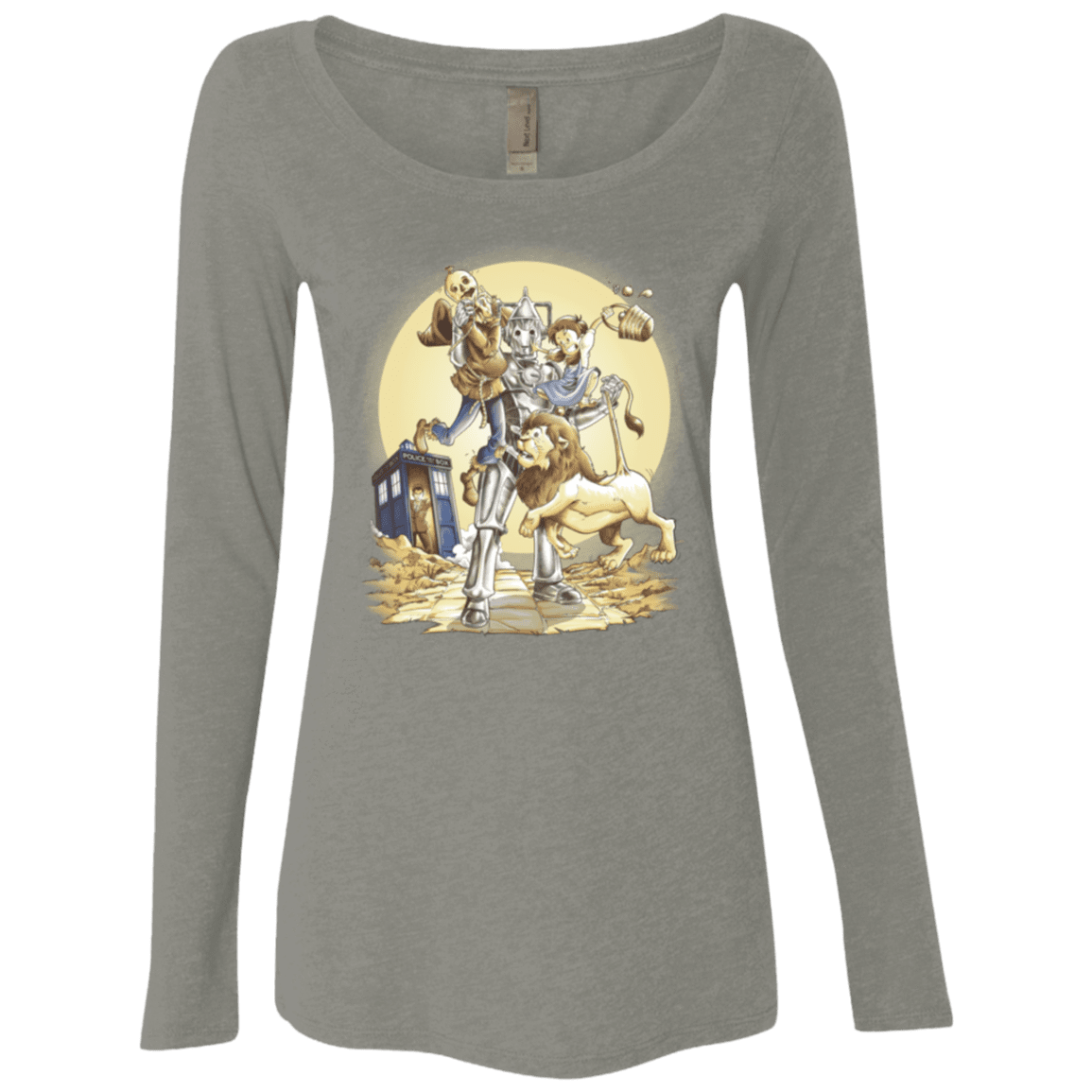 T-Shirts Venetian Grey / Small Doctor Oz Women's Triblend Long Sleeve Shirt
