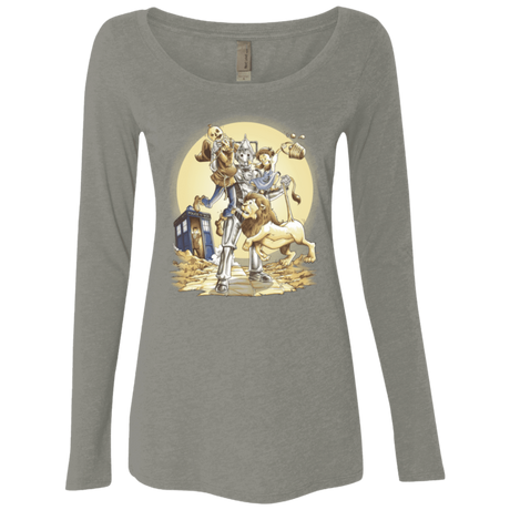 T-Shirts Venetian Grey / Small Doctor Oz Women's Triblend Long Sleeve Shirt