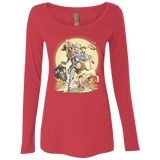 T-Shirts Vintage Red / Small Doctor Oz Women's Triblend Long Sleeve Shirt