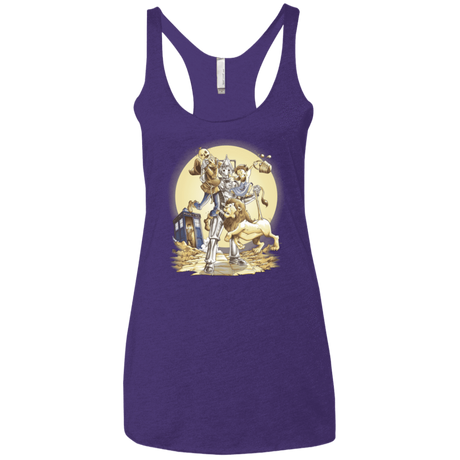 T-Shirts Purple / X-Small Doctor Oz Women's Triblend Racerback Tank