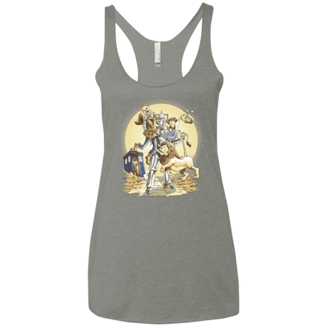 T-Shirts Venetian Grey / X-Small Doctor Oz Women's Triblend Racerback Tank