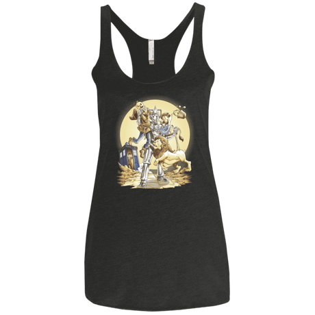 T-Shirts Vintage Black / X-Small Doctor Oz Women's Triblend Racerback Tank