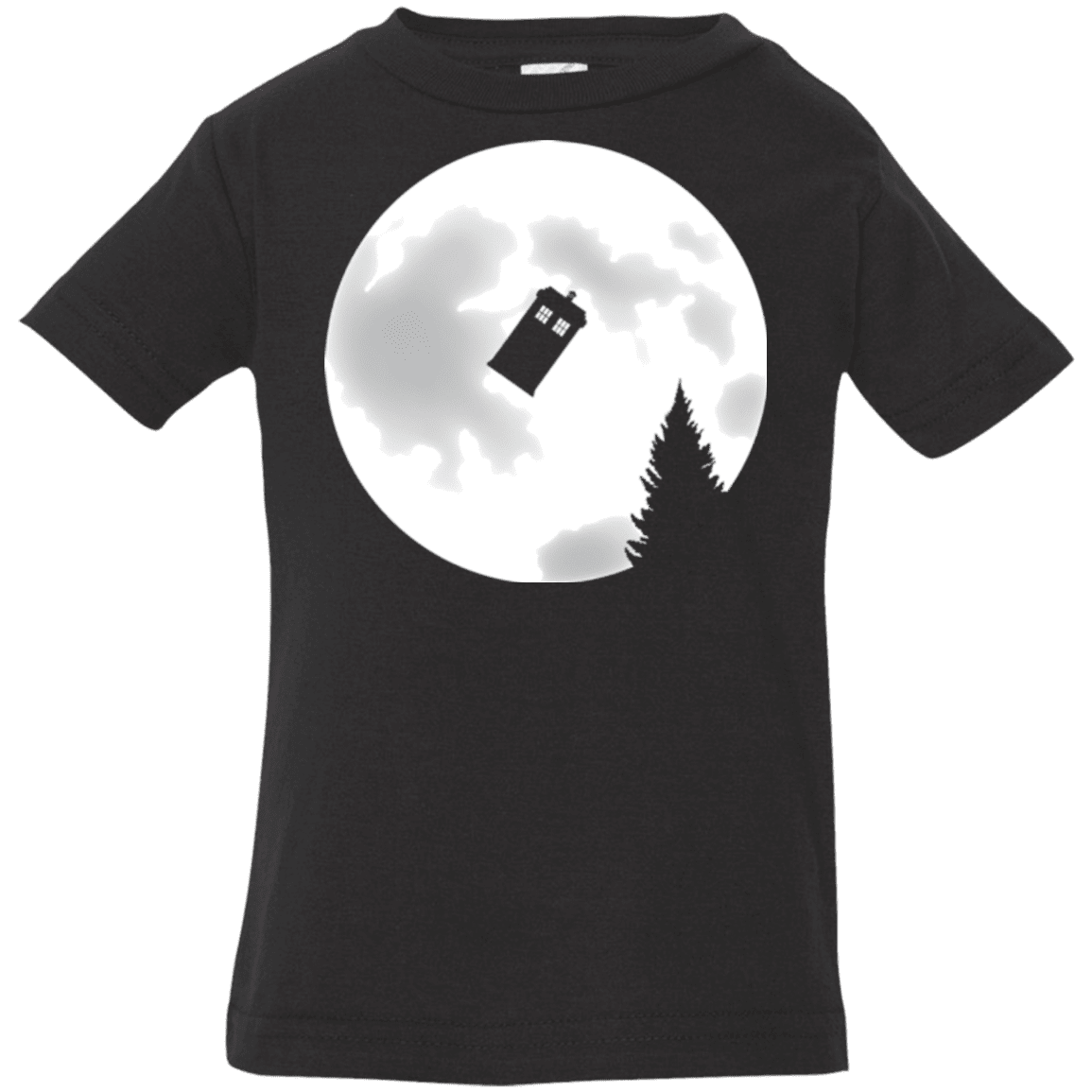 T-Shirts Black / 6 Months Doctor Phone Home (2) Infant Premium T-Shirt