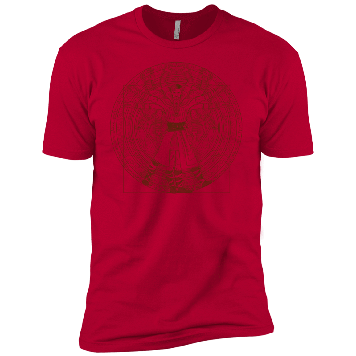 T-Shirts Red / YXS Doctor Stranger Vitruvian Boys Premium T-Shirt