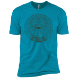 T-Shirts Turquoise / YXS Doctor Stranger Vitruvian Boys Premium T-Shirt