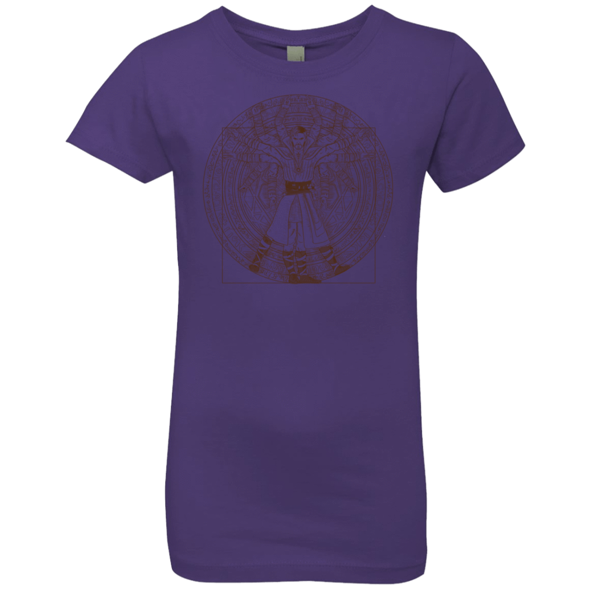 T-Shirts Purple Rush / YXS Doctor Stranger Vitruvian Girls Premium T-Shirt