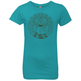 T-Shirts Tahiti Blue / YXS Doctor Stranger Vitruvian Girls Premium T-Shirt