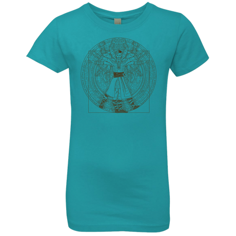 T-Shirts Tahiti Blue / YXS Doctor Stranger Vitruvian Girls Premium T-Shirt