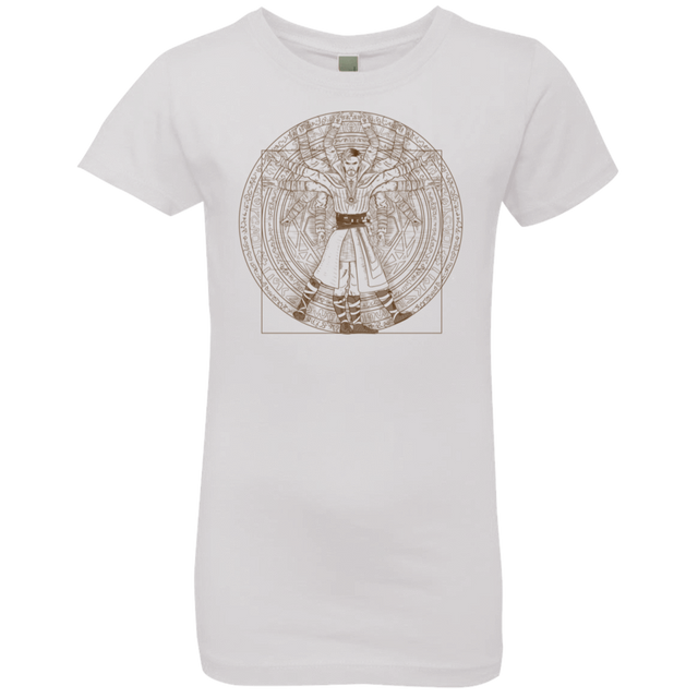 T-Shirts White / YXS Doctor Stranger Vitruvian Girls Premium T-Shirt