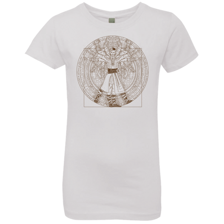 T-Shirts White / YXS Doctor Stranger Vitruvian Girls Premium T-Shirt