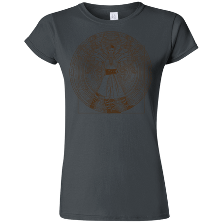 T-Shirts Charcoal / S Doctor Stranger Vitruvian Junior Slimmer-Fit T-Shirt