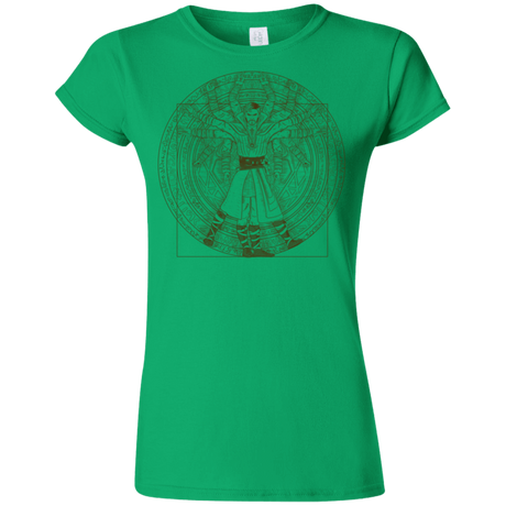 T-Shirts Irish Green / S Doctor Stranger Vitruvian Junior Slimmer-Fit T-Shirt