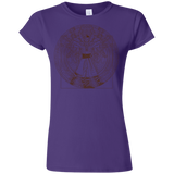 T-Shirts Purple / S Doctor Stranger Vitruvian Junior Slimmer-Fit T-Shirt