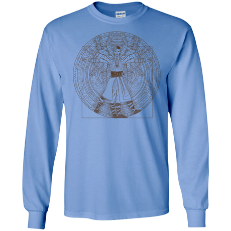 T-Shirts Carolina Blue / S Doctor Stranger Vitruvian Men's Long Sleeve T-Shirt