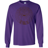 T-Shirts Purple / S Doctor Stranger Vitruvian Men's Long Sleeve T-Shirt