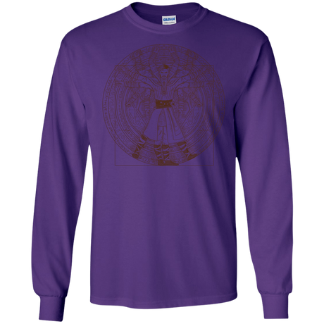 T-Shirts Purple / S Doctor Stranger Vitruvian Men's Long Sleeve T-Shirt