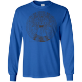 T-Shirts Royal / S Doctor Stranger Vitruvian Men's Long Sleeve T-Shirt