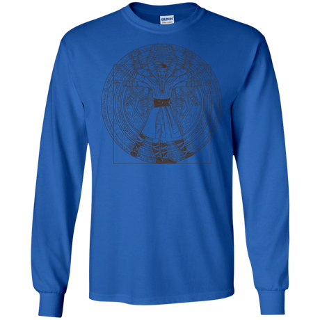 T-Shirts Royal / S Doctor Stranger Vitruvian Men's Long Sleeve T-Shirt